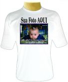 Camiseta Sua Foto AQUI