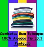 Camiseta Baby Look Fem. s/ Estampa (01 UN)